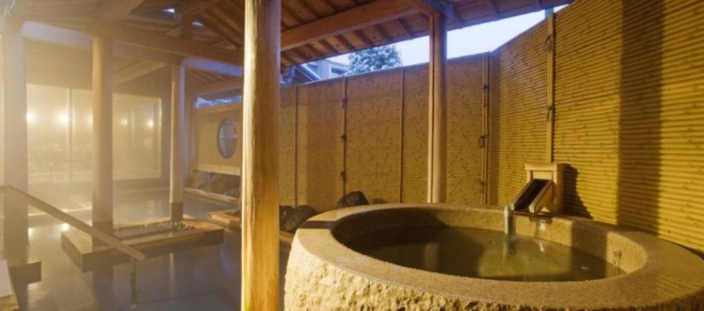 おごと温泉　びわこ緑水亭　温泉