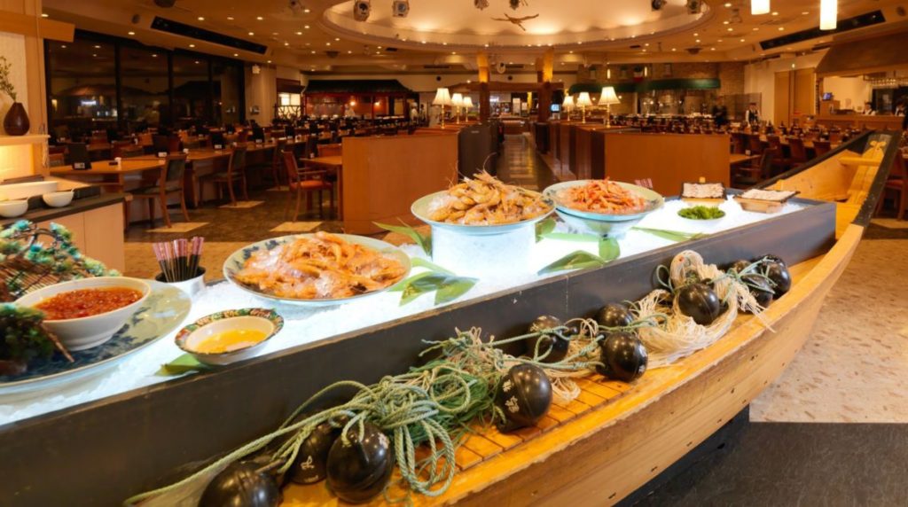 あかん遊久の里鶴雅　食事