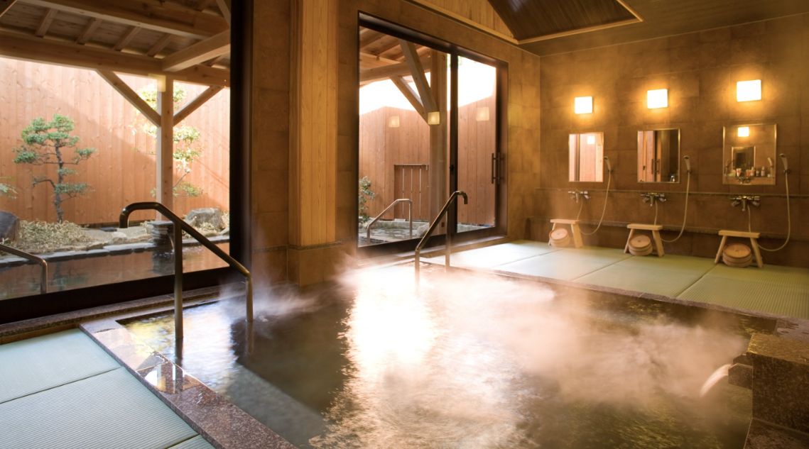 旬彩の宿　緑水亭　大浴場